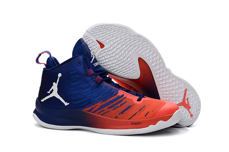 air jordan basketball, Nike Air Jordan Super. Fly 5 X Deep Royal Blue White Infrared 23 Mens Basketball Shoes 844677 404